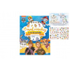 Omaľovánky s tetovaním A4 Tlapková patrola/Paw patrol v sáčku 21x28cm