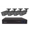 Securia Pro NVR4CHV8S-B SONY smart, IP, 4 kamery, 8 Mpx, čierny NVR4CHV8S-B