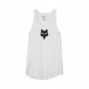 TRIČKO BEZ RUKÁVOV FOX LADY HEAD WHITE M