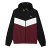 Lacoste Water Resistant Packaway Zipped Sport Jacket - black/gris/bordeaux - Čierny