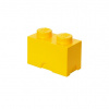 LEGO® úložný box 12,5 x 25 x 18 cm žltá