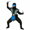 Kostým pre chlapca- Santa's Outfit pre deti prestrojene 4-6 rokov (Celkomlníky Ninja Warrior Blue Carnival)