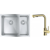 Súprava nerezový drez Grohe K700 31577SD1, kuchynská batéria Oltens Myvat 35205800