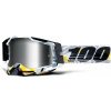 RACECRAFT 2 100% okuliare Korb, strieborné plexi