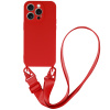 TopQ Puzdro Strap D2 pre Iphone 11 červené