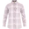 FJÄLLRÄVEN Övik Lite Flannel Shirt W Lavender Mist-Eggshell - L