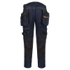 PORTWEST DX452 / Dámske strečové nohavice s odnímateľnými vreckami - navy UK 34/EU 50
