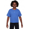Dievčenské tričká Nike Kids Sportswear Essential - comet blue - Modrý (S)