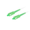 LANBERG optický patch cord SM SC/APC-SC/APC simplex 5m LSZH G657B3 průměr 3mm, barva bílá FO-SASA-SS31-0050-WH