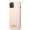 Guess Silicone Metal Logo MagSafe Kompatibilný Zadný Kryt pre iPhone 13 Pink 5 14528107
