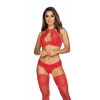 Dámska push-up podprsenka V-9531 Red - Axami 65C červená