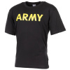 Tričko MFH ARMY - čierne, M