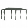 Altánok s pokrytím stĺpikov 2,98x5,3x2,59 m, antracit, 160 g/m²