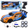 LEAN TOYS RC športové auto s podsvietenou karosériou, oranžové
