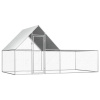 Kurín 4x2x2 m, pozinkovaná oceľ-ForU-144556