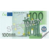 PANTA PLAST Poznámkový blok 110x61,5 mm 100 Euro 70 listov