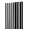 Lamelový panel + soklový LED profil - 48,4 cm - Šedá Odtieň dosky: K351RT