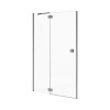 JIKA H2544200026681 PURE sprchové dvere s pevným segmentom 80 cm, ľavé