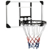 Basketbalová doska priehľadná 71x45x2,5 cm polykarbonát-ForU-93670