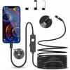 ENDOSKOP INŠPEKČNÁ KAMERA DUO DIELENSKÁ ANDROID iOS 5 m 1920P HD 8 LED