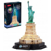 CUBICFUN 3D puzzle svítící Socha Svobody 79 ks