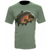 Zfish Tričko Carp T-Shirt Olive Green-Veľkosť M