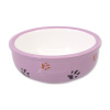 Miska MAGIC CAT keramická mačacia labka fialová 13 cm 0,33l
