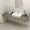 Sapho TAILOR dosky TAILOR rockstone doska 120x50 cm, prevedenie límca R TR120R