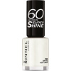 Rimmel London 60 Seconds Super Shine Nail Polish lak na nechty 703 White Hot Love 8 ml