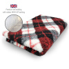 DRYBED Premium Vet Bed Diamant červený 150 x 100 cm