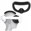 SILIKÓNOVÁ OCHRANA TVÁRE PRE META QUEST 3 ČIERNA OKULIARE VR KRYT OCHRANNÝ ŠTÍT
