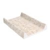 KikkaBoo Prebaľovacia podložka 50x70 cm Secret Garden Beige