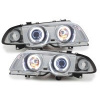 predné svetlá BMW 3 E46 sedan -- rok výroby 98-01 2xCCFL chrom