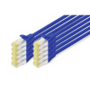 Digitus DK-1644-A-020-B-10 RJ45 sieťové káble, prepojovacie káble CAT 6A S/FTP 2.00 m modrá 1 ks; DK-1644-A-020-B-10