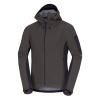 Northfinder Pánska outdoorová softshellová 3L bunda s kapucňou BRIO blackdarkgreen L BU-5296OR