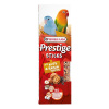 VERSELE LAGA Prestige Small Parrots with Nuts & Raisin topping, 2ks tyčinky - 60g