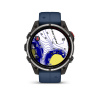 Smart hodinky GARMIN quatix 8 Pro – 47mm, AMOLED, Sapphire, Titanium, Captain blue band