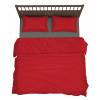 Posteľné obliečky - MEGANSTYLE Bedding Set 220 cm x 200 40x40cm (Polárna posteľná bielizeň 200x220 +2x 70x80 cm zimné fleece)