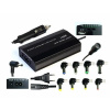 Univerzálny napájací adaptér EUROCASE 100W, AC 110-240V/CAR DC 12V, DC 12- 20, 9 svoriek