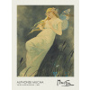 Plagát, Obraz - The Elf in the Iris Blossoms (1885), Alfons Mucha, 30 × 40 cm