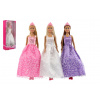 Bábika nevesta Anlily v šatách plast 28cm 3 farby v krabici 14x32x5cm