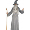 Pánsky kostým Gandalf šedý L