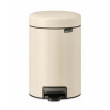 Brabantia Kozmetický kôš NewIcon, 3 l, béžový, softclose, 149887