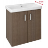 Sapho THEIA umývadlová skrinka 66,3x70x35cm, 2x dvierka, borovica rustik TH072-1616