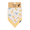 PETITEMARS PETITE&MARS Podbradník bandana Luke 2 ks Variant: PETITE&MARS Podbradník bandana Luke 2 ks Beige Pears&Intense Ochre 3m+