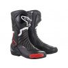 boty S-MX 6, ALPINESTARS (černé/červené) 37