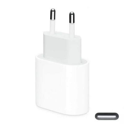 Originální cestovní nabíjecí adaptér Apple MHJE3ZM/A k iPhone s USB-C výstupem, 20W (Wall Charger Apple USB Type C 20W 3A (USB-C) Fast Charging (MHJE3ZM/A) white)