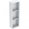 Geberit iCon Obdĺžnikový regál 22,5 x 70 cm, biely lesklý 502.320.01.1
