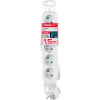 Predlžovací kábel DG-F805B 1,5 m, biely, 5 zásuviek