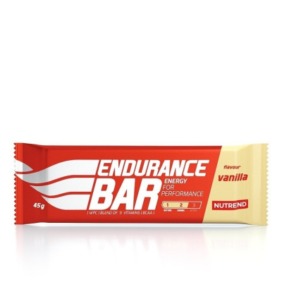 Nutrend Endurance Bar 45 g, Príchuť vanilka, Balenie 45 g